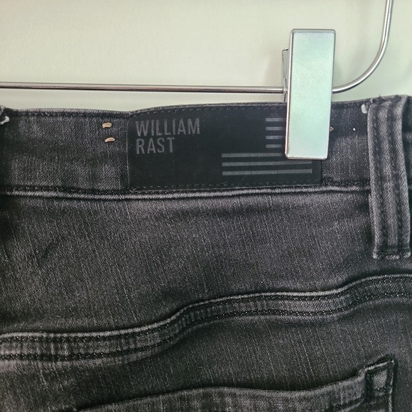 William Rast Mid-Rise Slim Leg Charcoal Gray Jeans 6 - Picture 6 of 7